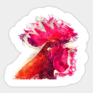 Chicken animal art #tshirt Sticker